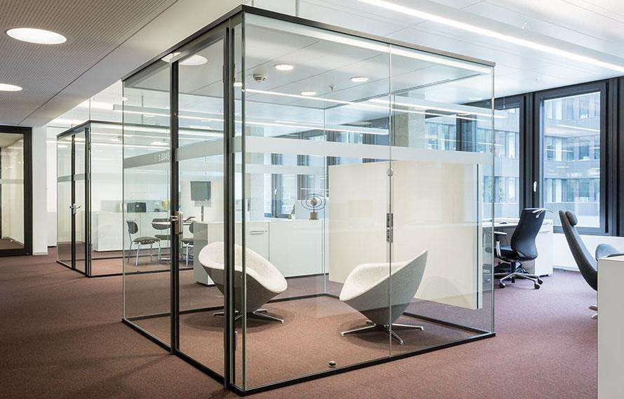 办公室玻璃隔断