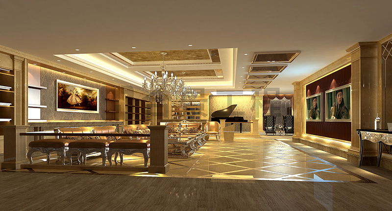 豪门夜焰KTV装修效果图