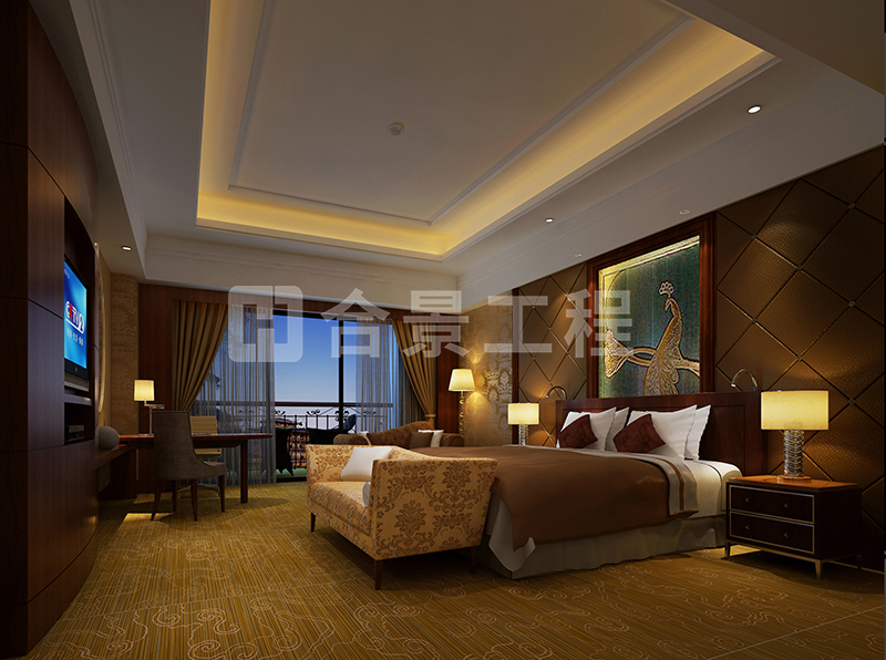 仁寿山庄假日酒店会所装修效果图