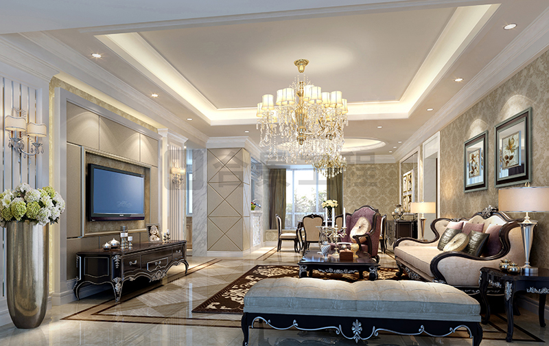 格兰名筑售楼中心装修效果图